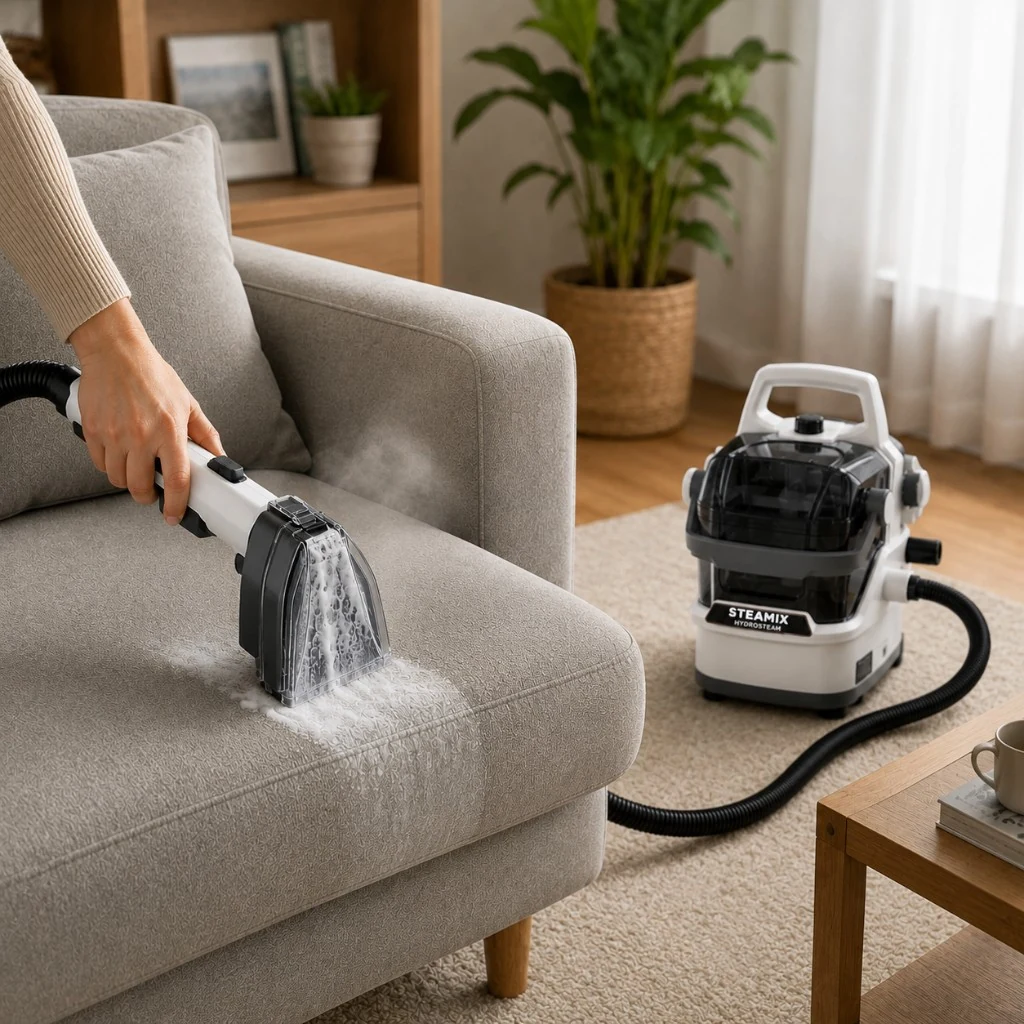Steamix Hydrosteam para na naslonjalu blaga kavča